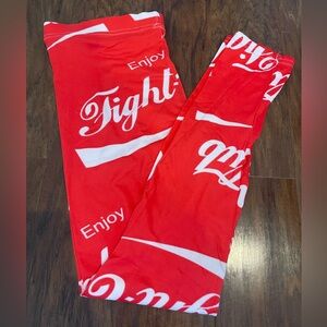 Threadless “Enjoy Fight Club” Leggings – Women’s Medium – NWOT